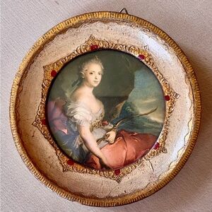Antique G. B. Florence portrait. “Diana”